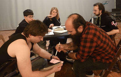 Bonnie &amp; Clyde: The Musical (El Centre Gràcia) [ensayos]. Junio 2025